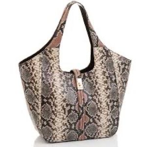Brahmin Carla Tea Rose Evita NEW